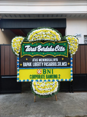 Papan Bunga Duka di Turen